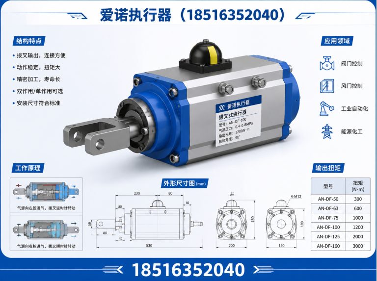瑞安市直行程执行器展示图